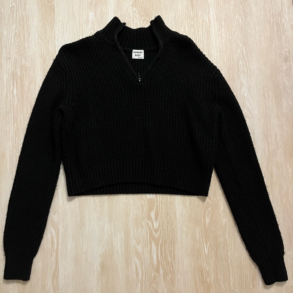 Aritzia Crop Sweater